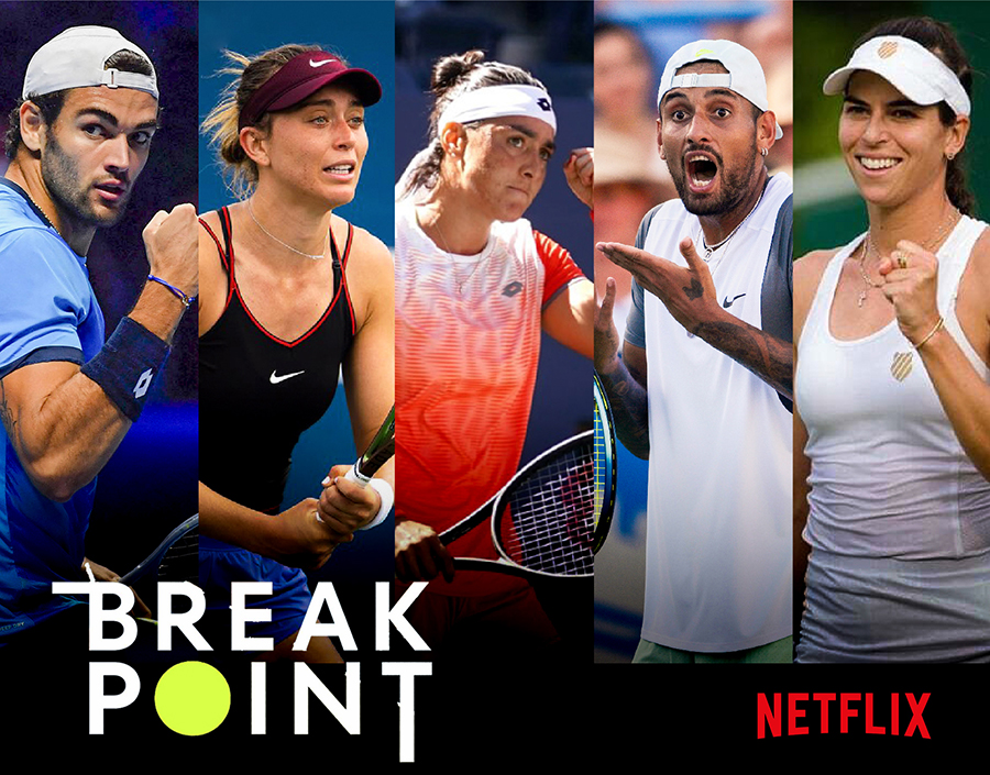 Tennis Docuseries 'Break Point' Part 1 Coming to Netflix in January 2023 -  What's on Netflix