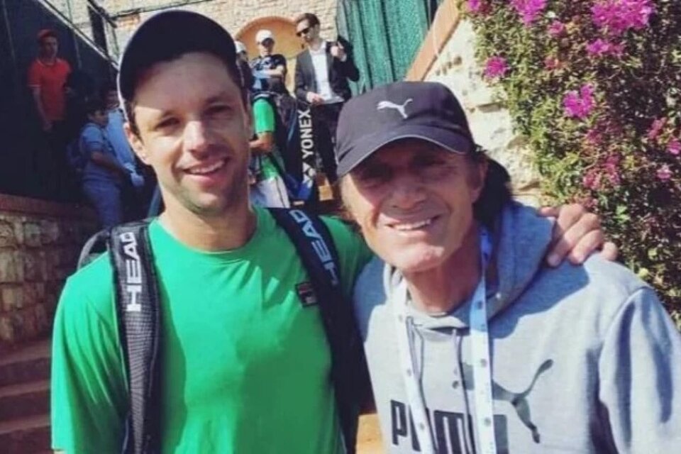 Zeballos y Vilas, los número uno del tenis argentino